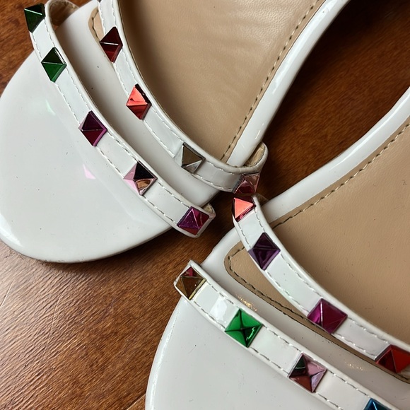 White Studded Sandal! - Picture 2 of 7